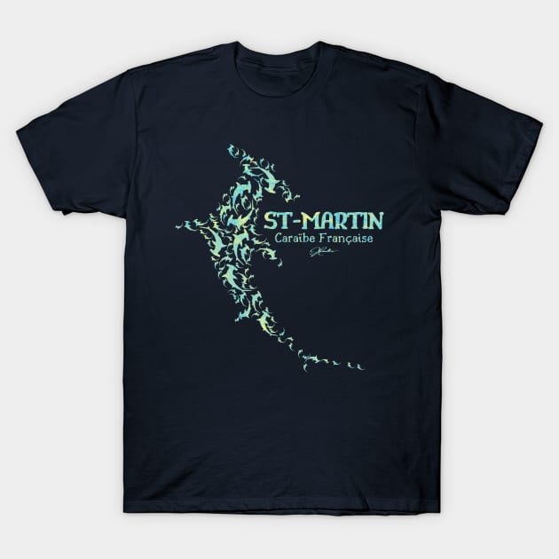 St. Barth, French Caribbean Islands T-Shirt by jcombs